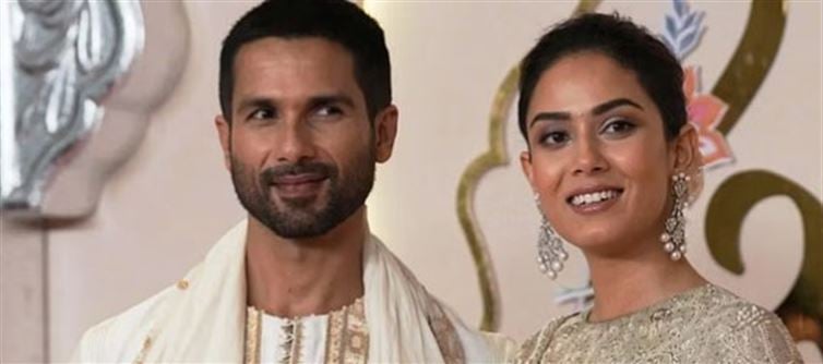 Mira Rajput Kapoor and Shahid Kapoor